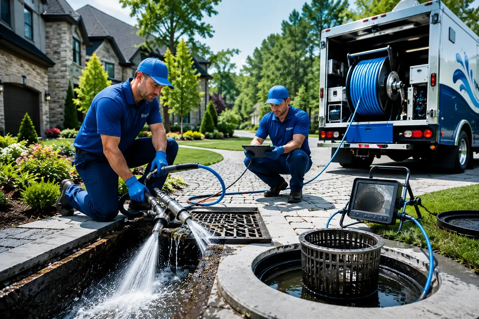 Local outdoor drain cleaning professionals in Glastonbury, CT